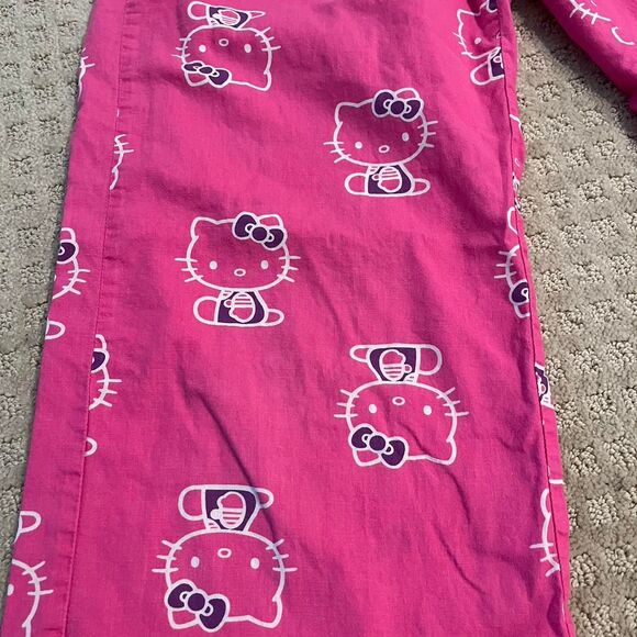 Hello Kitty Hot Pink Pajama Pants size X-Small - Picture 3 of 8